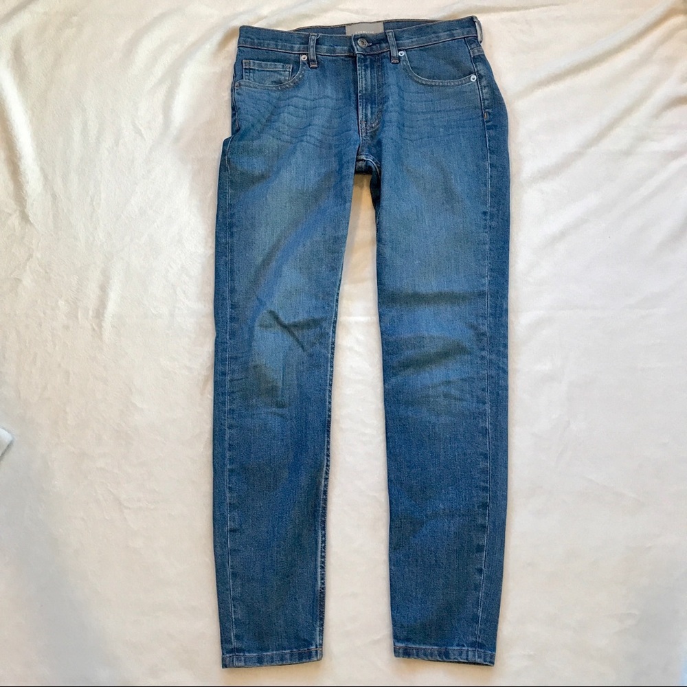 EVERLANE Skinny Blue Jeans Size 27 Regular